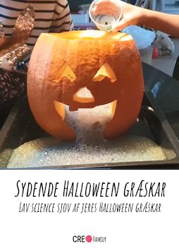 Sydende Halloween græskar